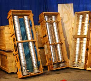 Libyan uranium centrifuges handover